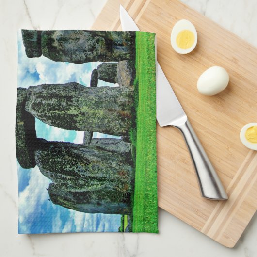 Stonehenge Handtuch (Viertel Falte)