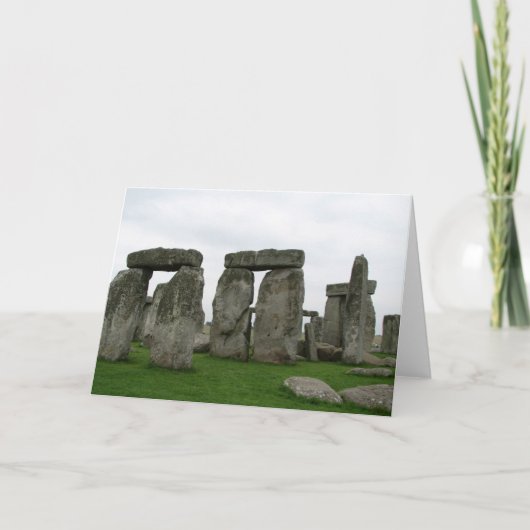 Stonehenge Karte (Vorderseite)