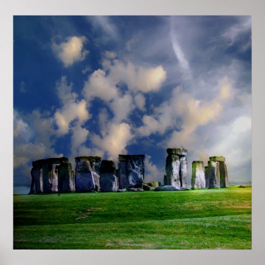 Stonehenge Landscape Poster (Vorne)