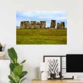 Stonehenge Landschaftlich, England Poster (Heimbüro)
