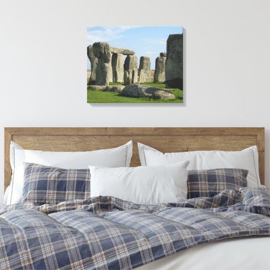 Stonehenge Leinwanddruck (Insitu (Schlafzimmer))