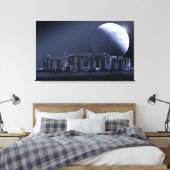 Stonehenge Leinwanddruck (Insitu (Schlafzimmer))