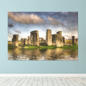 Stonehenge Leinwanddruck (Insitu (Holzboden))
