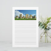 Stonehenge Lined Stationery Briefpapier (Stehend Vorderseite)