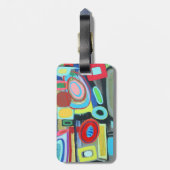 Stonehenge Luggage Tag Gepäckanhänger (Rückseite vertikal)