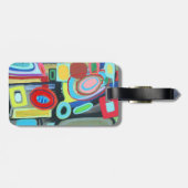 Stonehenge Luggage Tag Gepäckanhänger (Rückseite horizontal)