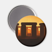 Stonehenge Magnet (Vorderseite/Rückseite)