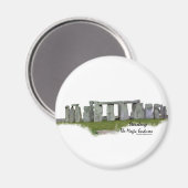 Stonehenge Magnet (Vorderseite/Rückseite)