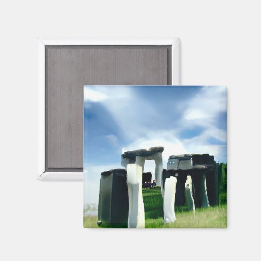 Stonehenge Magnet (Vorderseite/Rückseite)