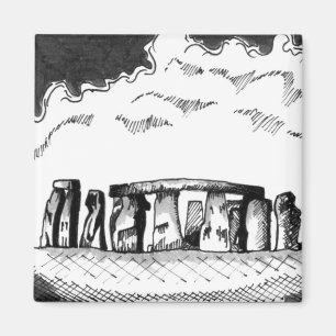 Stonehenge-Magnet Magnet
