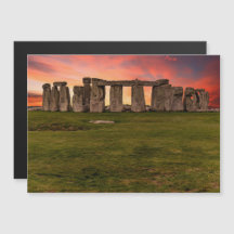 Stonehenge Magnetkarte