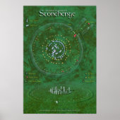 Stonehenge Map Poster (Vorne)