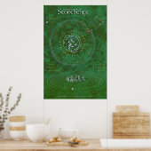 Stonehenge Map Poster (Küche)