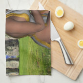 Stonehenge Mediation Geschirrtuch (Viertel Falte)