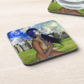 Stonehenge Mediation Getränkeuntersetzer (Linke Seite)