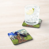 Stonehenge Mediation Getränkeuntersetzer (Rechte Seite)