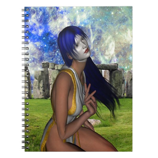 Stonehenge Mediation Notizblock (Vorderseite)