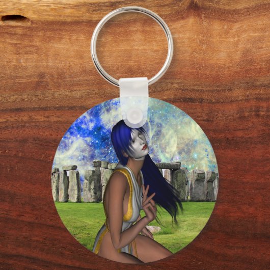 Stonehenge Mediation Schlüsselanhänger (Vorderseite)