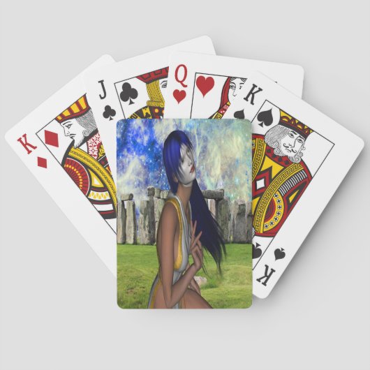 Stonehenge Mediation Spielkarten (Rückseite)