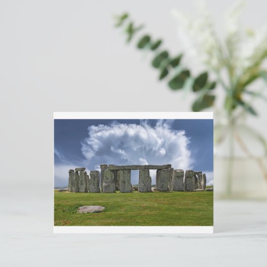 Stonehenge Monument Postkarte (Stehend Vorderseite)