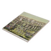 Stonehenge oder ein Kreistempel der Druiden, pl Fliese (Seite)