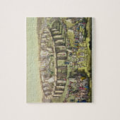 Stonehenge oder ein Kreistempel der Druiden, pl Puzzle (Vertikal)