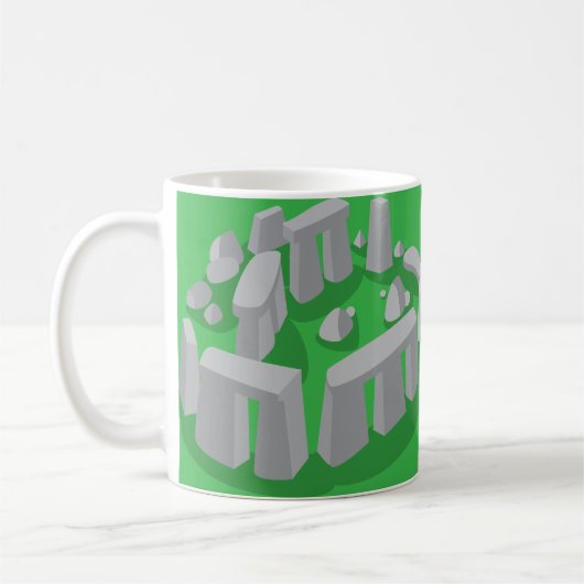Stonehenge of England Kaffeetasse (Links)