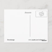 Stonehenge Postcard Postkarte (Rückseite)