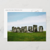 Stonehenge Postcard Postkarte (Vorne/Hinten)