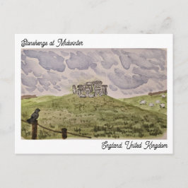 Stonehenge Postcard Postkarte