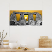 Stonehenge Poster (Küche)