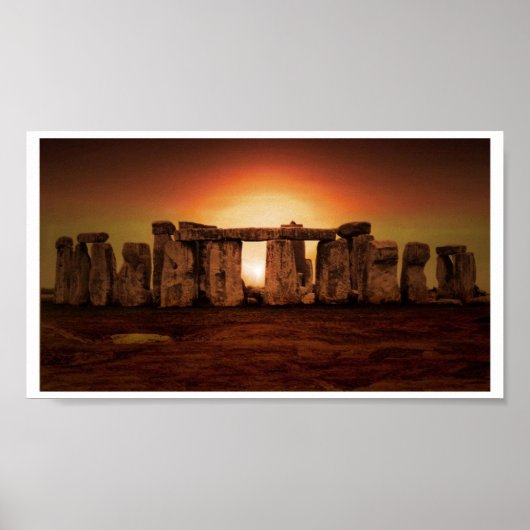 Stonehenge Poster (Vorne)