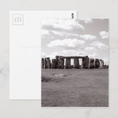 Stonehenge Postkarte (Vorne/Hinten)