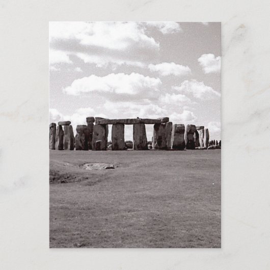 Stonehenge Postkarte (Vorderseite)