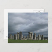 Stonehenge Postkarte (Vorne/Hinten)