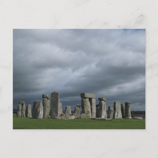 Stonehenge Postkarte (Vorderseite)