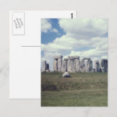 Stonehenge Postkarte (Vorne/Hinten)