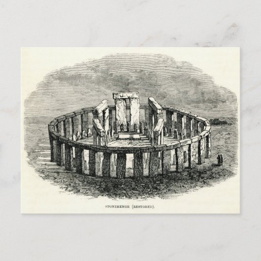 Stonehenge Postkarte (Vorderseite)