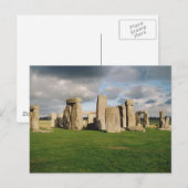Stonehenge Postkarte (Vorne/Hinten)