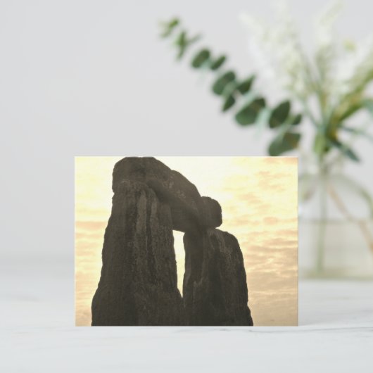 Stonehenge Postkarte (Stehend Vorderseite)