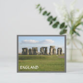 Stonehenge Postkarte (Stehend Vorderseite)