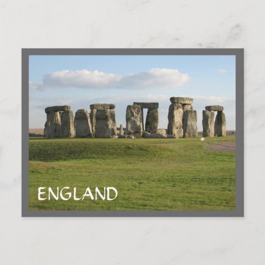 Stonehenge Postkarte (Vorderseite)