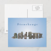 Stonehenge: Postkarte (Vorne/Hinten)