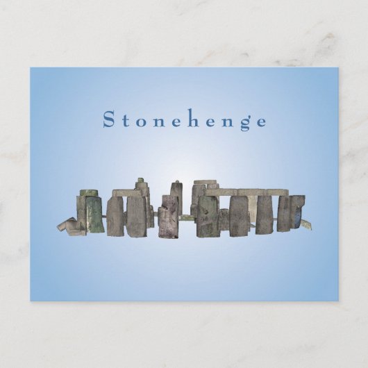 Stonehenge: Postkarte (Vorderseite)