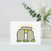 Stonehenge Postkarte (Stehend Vorderseite)