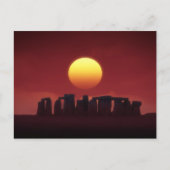 Stonehenge Postkarte (Vorderseite)