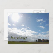 Stonehenge Postkarte (Vorne/Hinten)