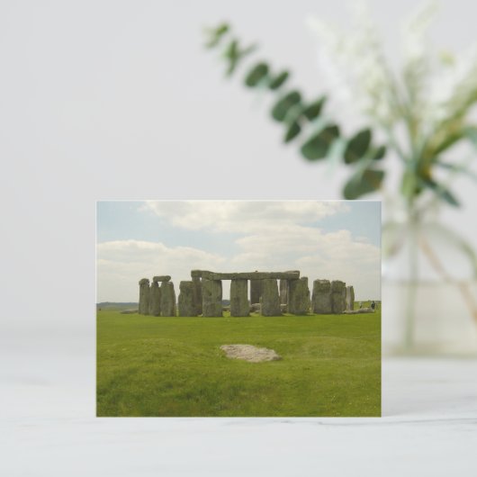 Stonehenge Postkarte (Stehend Vorderseite)