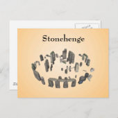 Stonehenge: Postkarte (Vorne/Hinten)