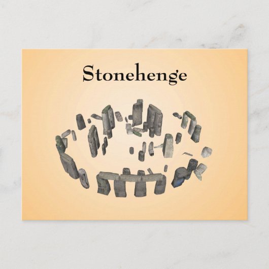 Stonehenge: Postkarte (Vorderseite)